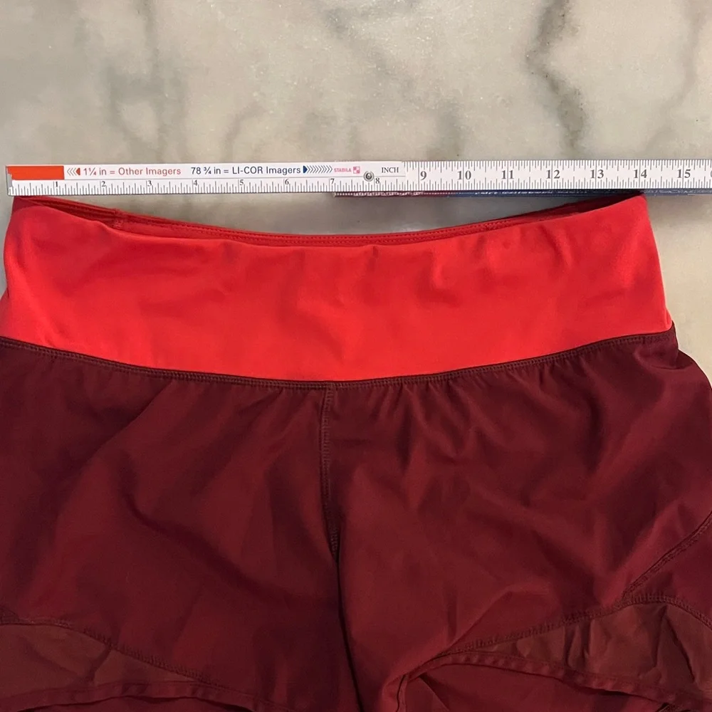 Old Navy Red Athletic Running Shorts - Picture 9 of 11